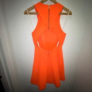Clove orange dress